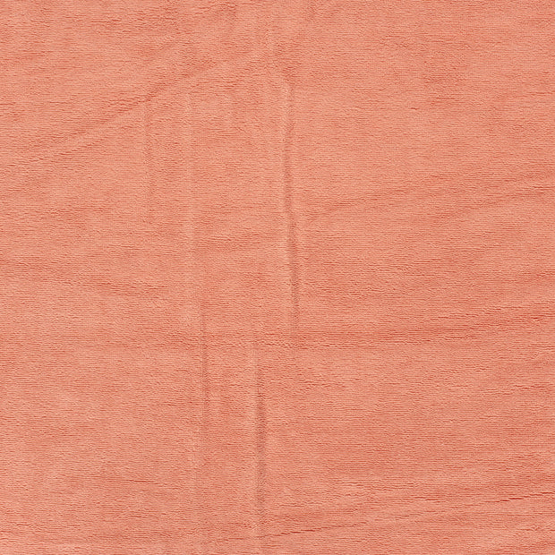 Polaire de Bambou tissu Saumon mat 