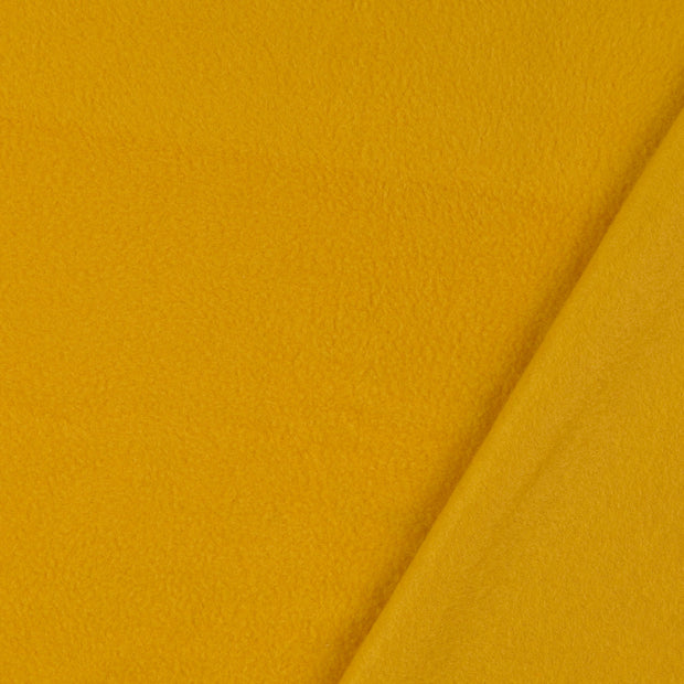 Fleece fabrik Ocker 