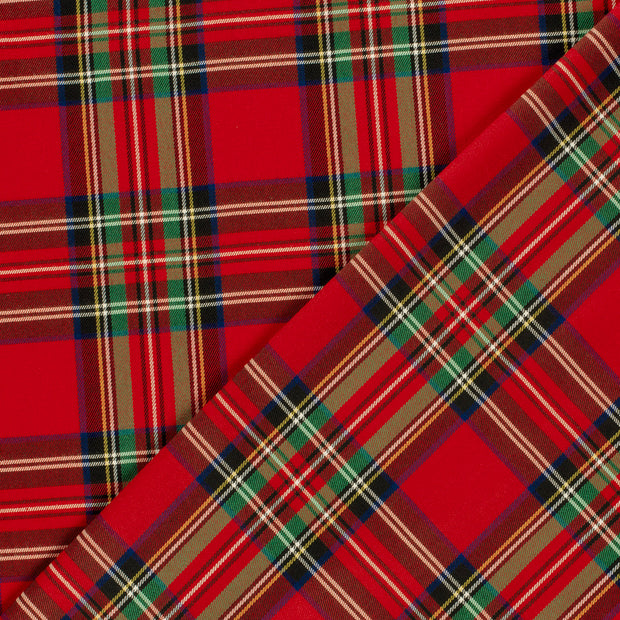 Gabardine Stretch fabric Checks 