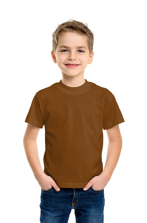 Jersey fabric Unicolour Caramel