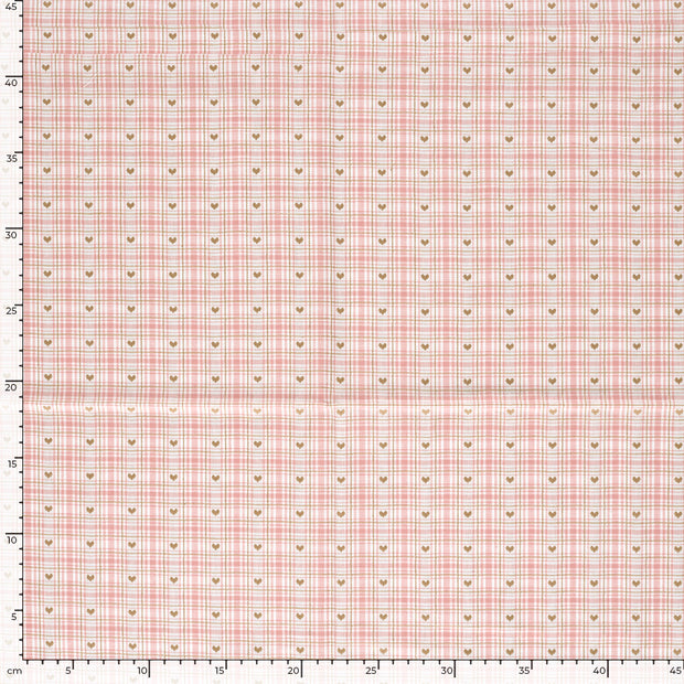  fabric Checks Pink