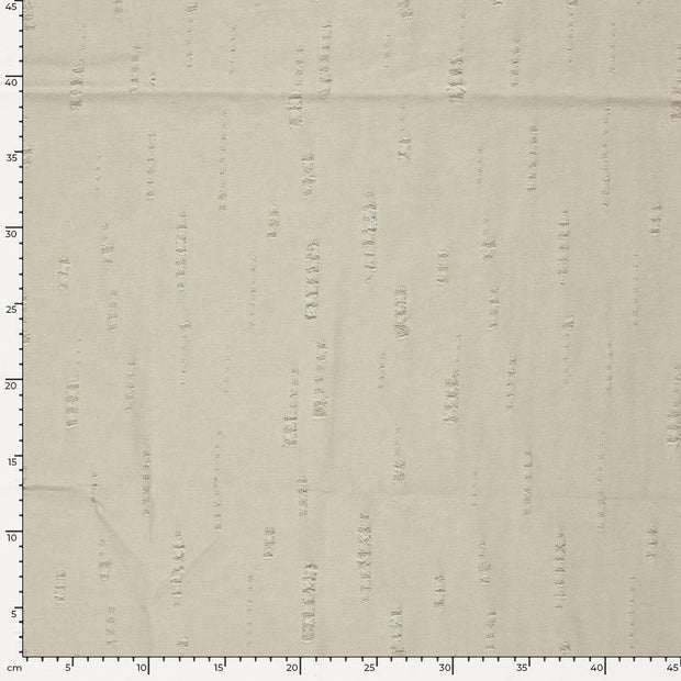Denim fabric Unicolour Beige