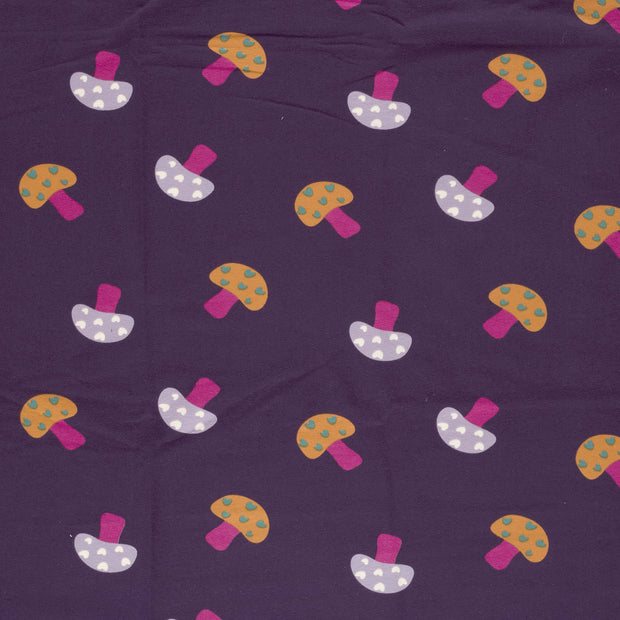 French Terry fabric Purple 