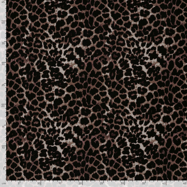 Crêpe tissu Panther 
