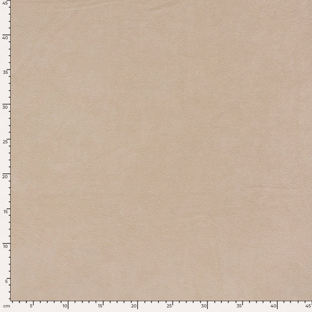 Frottee-Stretch fabrik Uni Beige