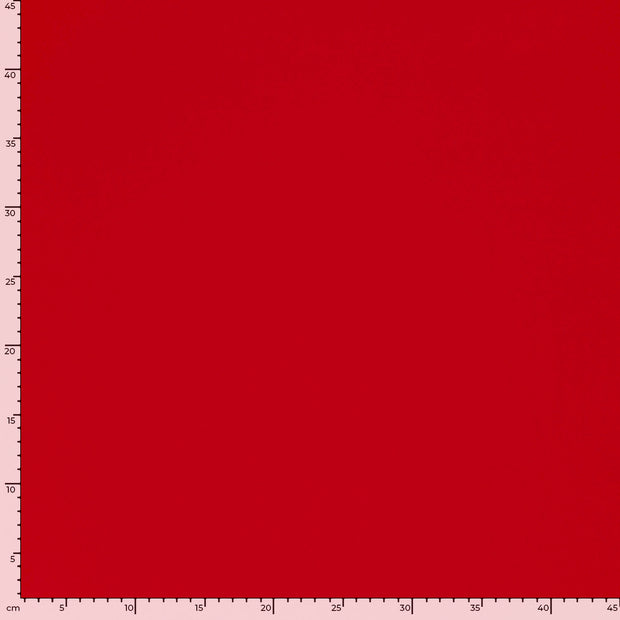 Barbie fabric Unicolour Red