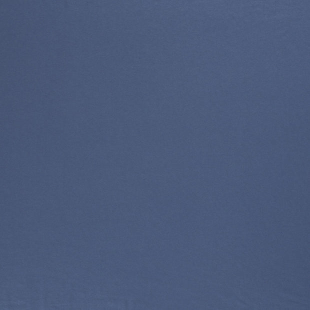 Bambus Jersey fabrik Uni Jeans Blue