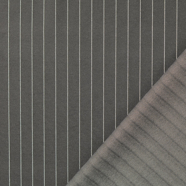 Milano tissu Noir fil teint 