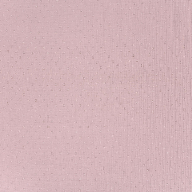 Muslin fabric Pink matte 