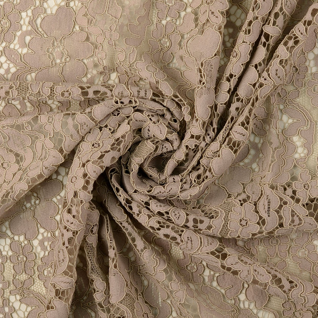 Lace fabric Beige 