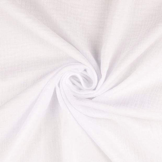 Muslin fabric white 