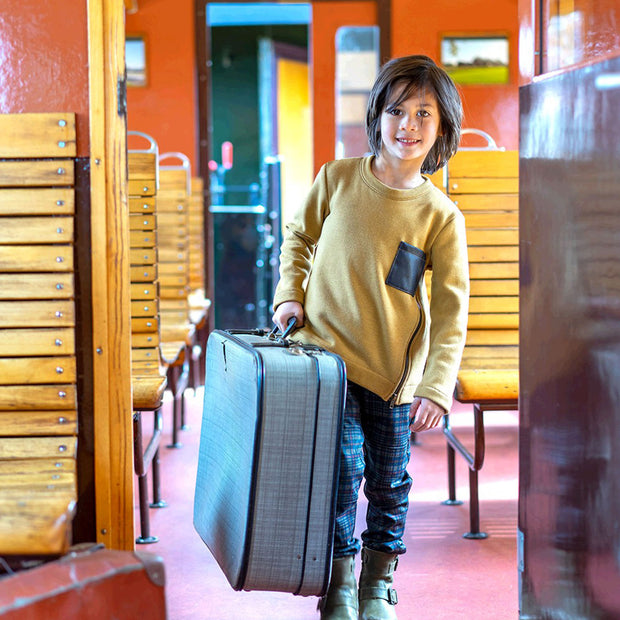 Alphen Fleece fabric beige