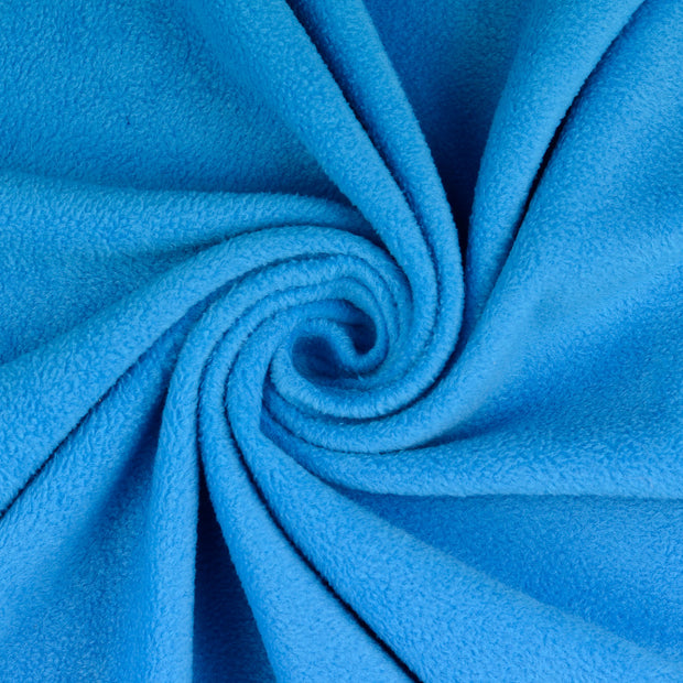 fleece fabric turquoise 