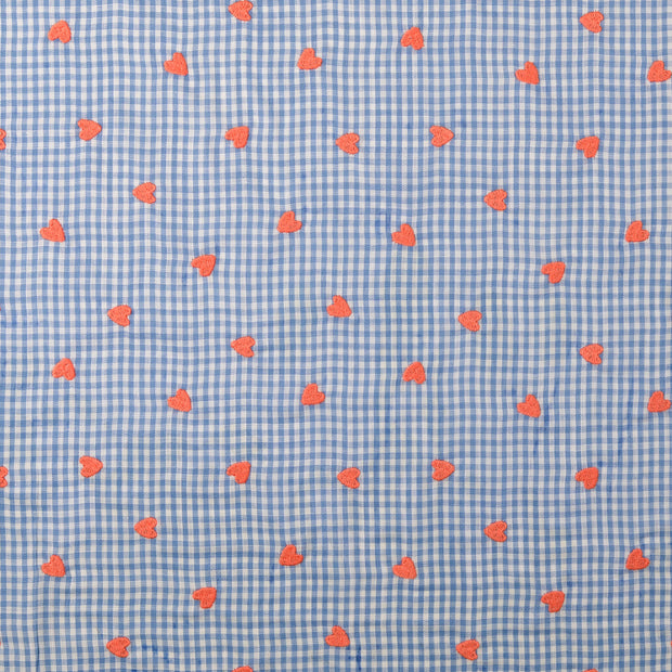 Cotton Poplin fabric Hearts 