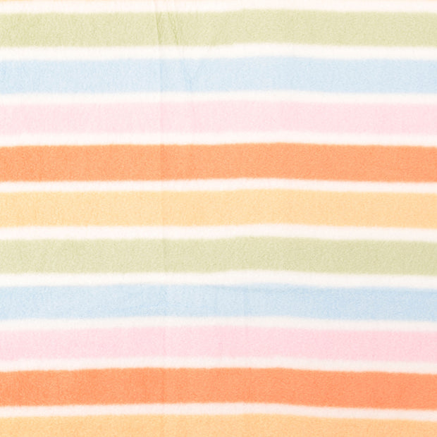 fleece fabric Stripes multicolor