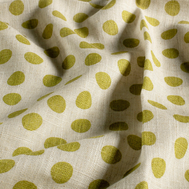  fabric Dots Green