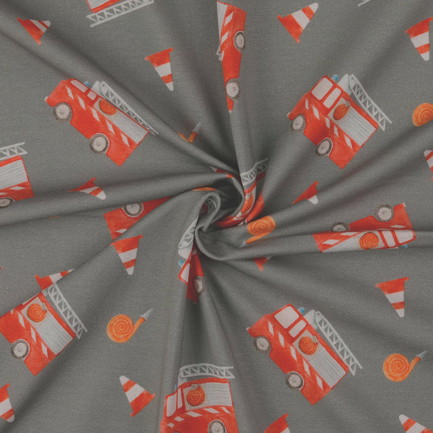 Cotton Jersey fabric Grey 