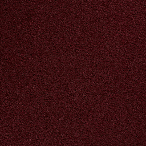 Bouclé tissu Bordeaux mat 