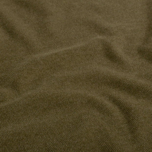 Heavy Knit fabric Unicolour Taupe Grey