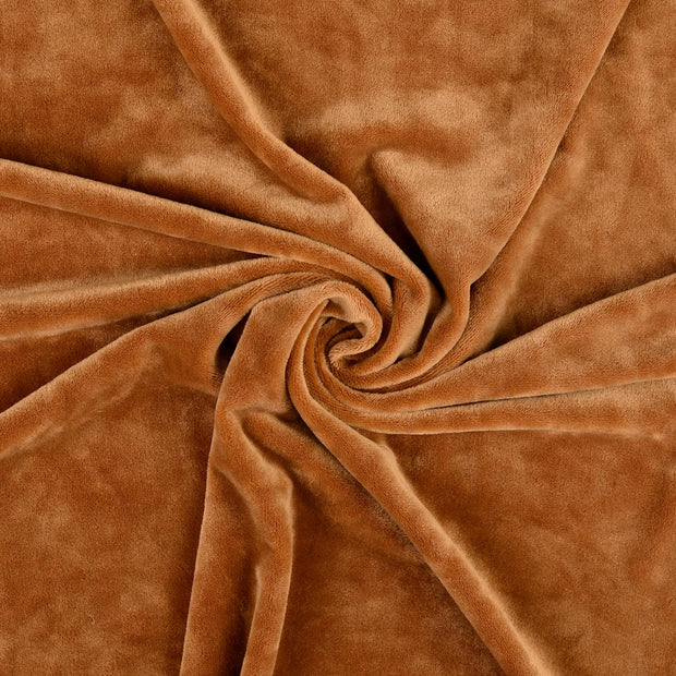 Nicky velours fabrik beige 