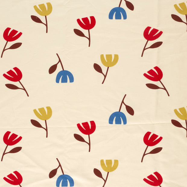 French Terry fabrik Beige 