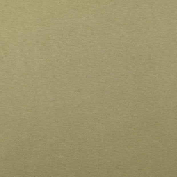 Jersey de Coton tissu Unicolore Vert Olive