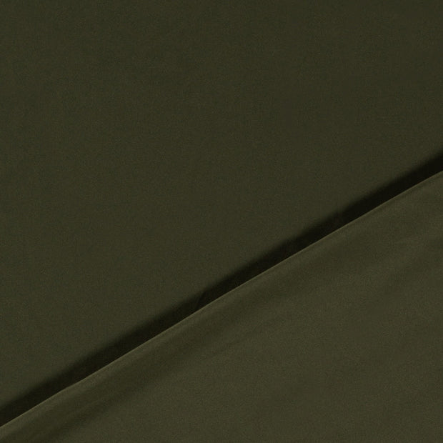 Jersey de Polyester tissu Vert Olive 
