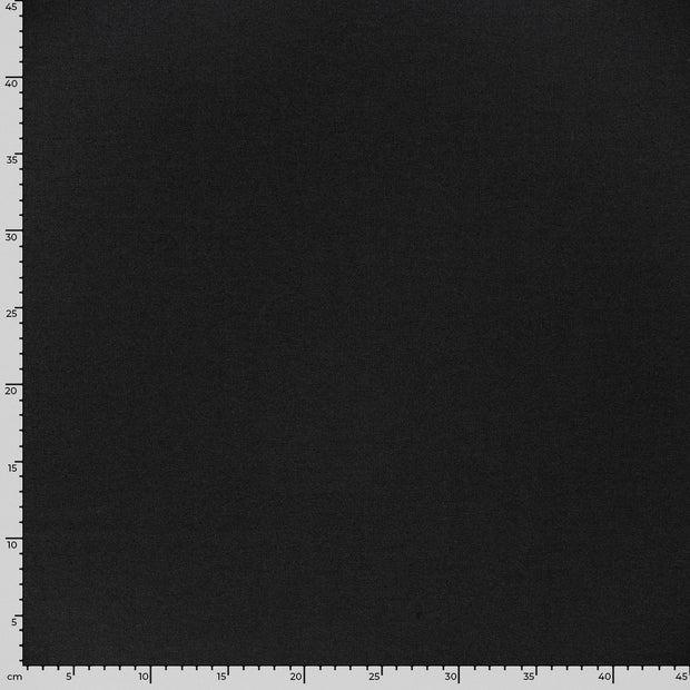 Heavy Knit fabric Unicolour Black