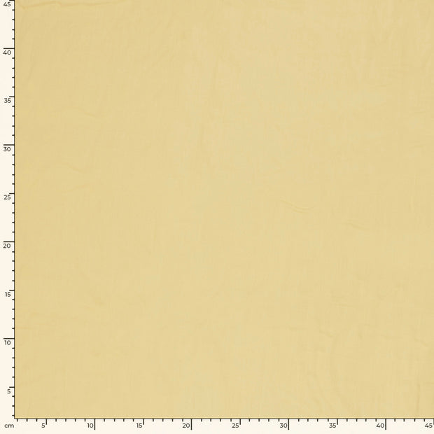 Popeline de Viscose tissu Unicolore Jaune