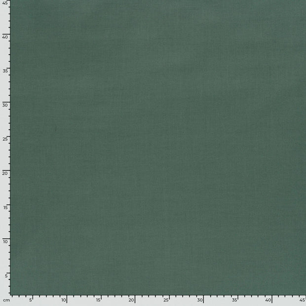 Cretonne tissu Unicolore Bleu Canard