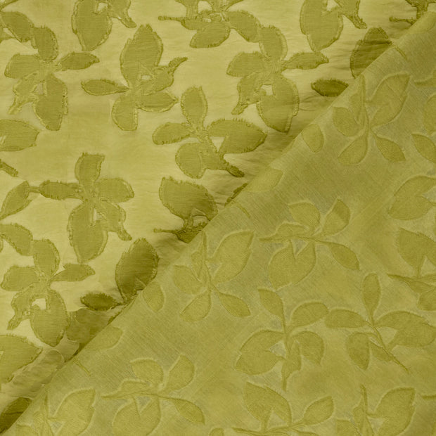  tissu Unicolore dévoré 