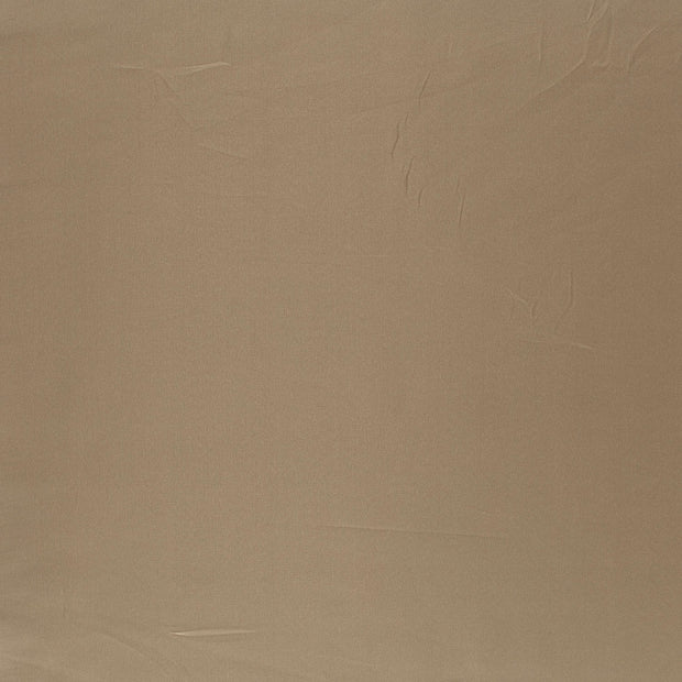 Satin Duchesse fabric Beige silk matte 