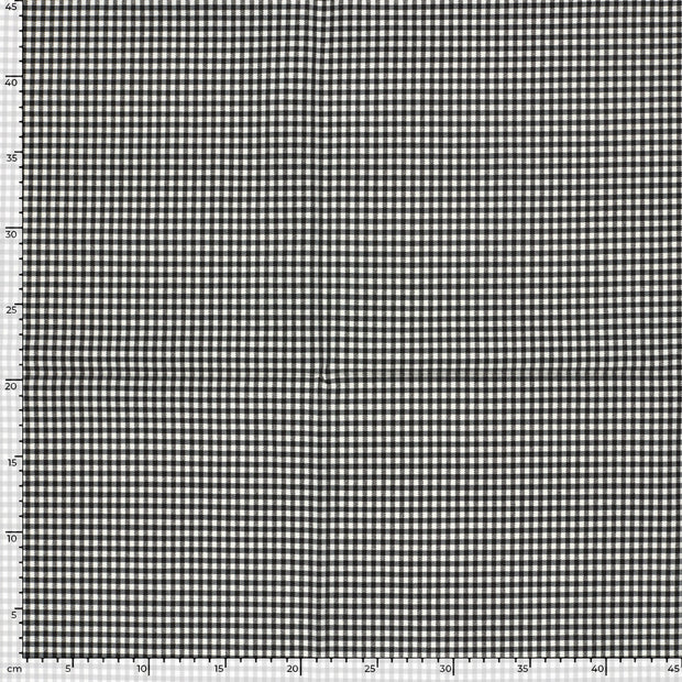 Bengaline fabric Abstract Black