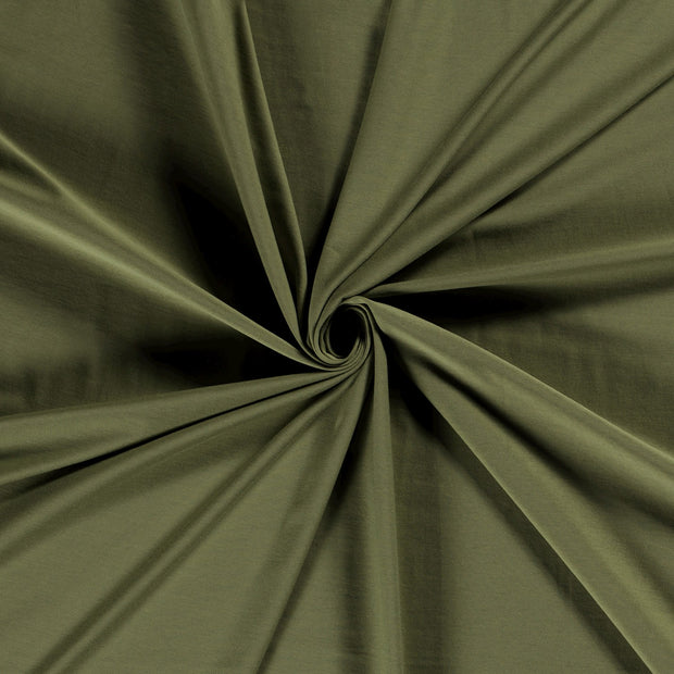 Jersey tissu Vert Forêt 