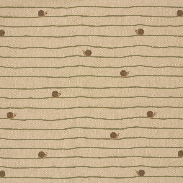 Aspect Lin tissu Beige mat 