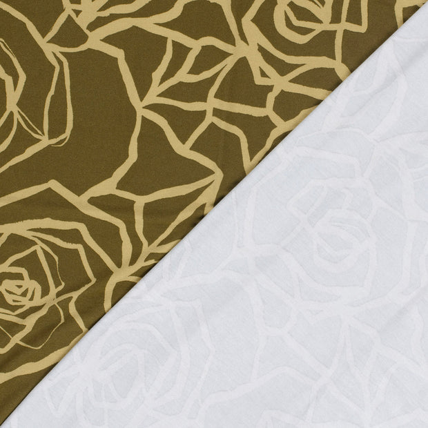 Viscose Vortex Jersey fabric Abstract printed 