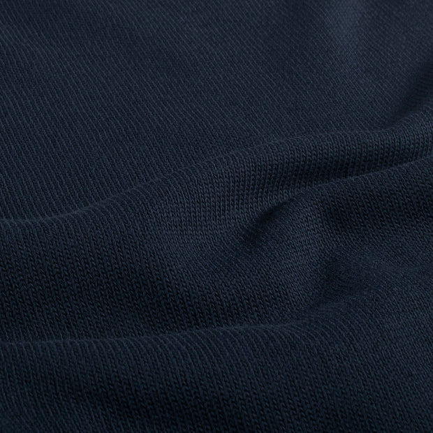 Heavy Knit fabric Unicolour Navy
