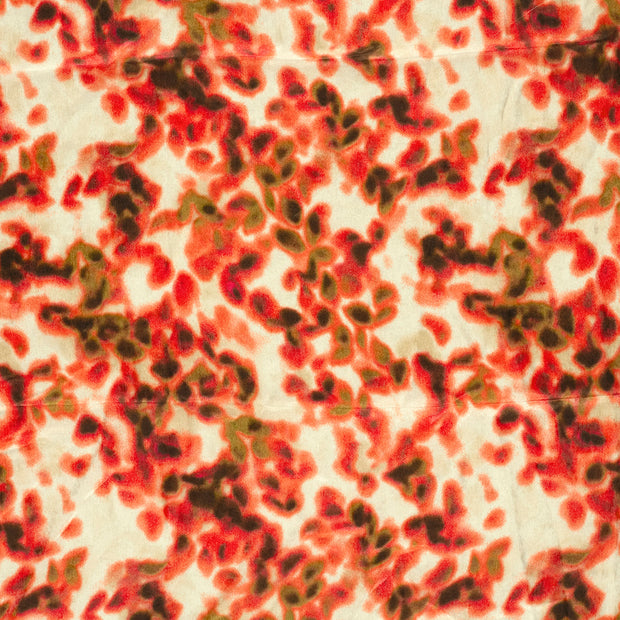Satin Velvet fabric Redwood 