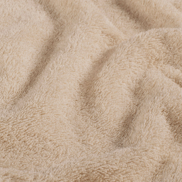 Terry Towelling fabric Unicolour Beige