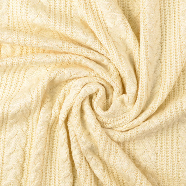 Heavy Knit tissu Nude 