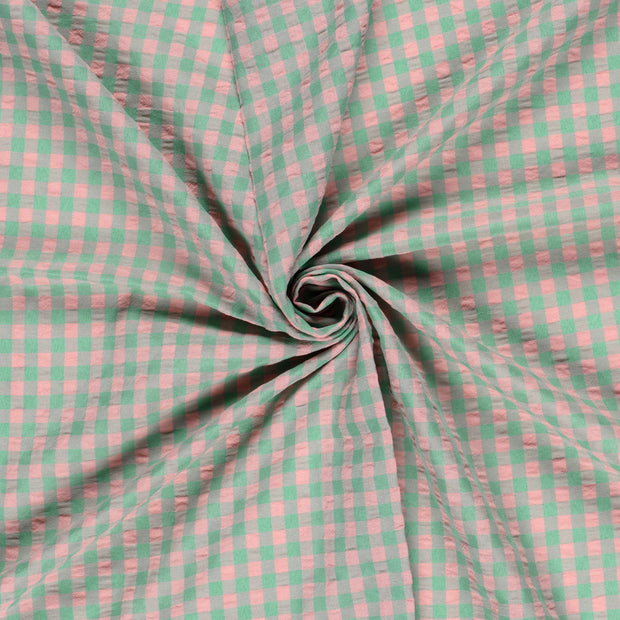 Seersucker fabric Multicolor Seersucker 