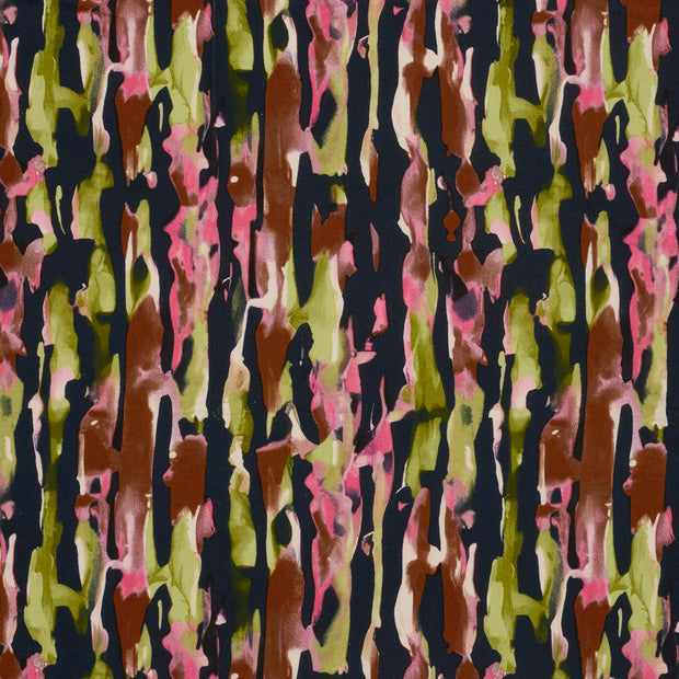 Viscose Vortex Jersey fabric Fuchsia matte 