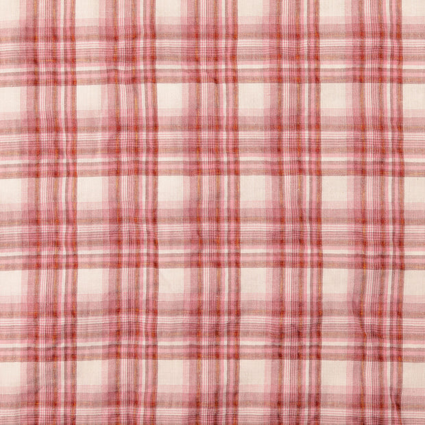  fabric Checks red