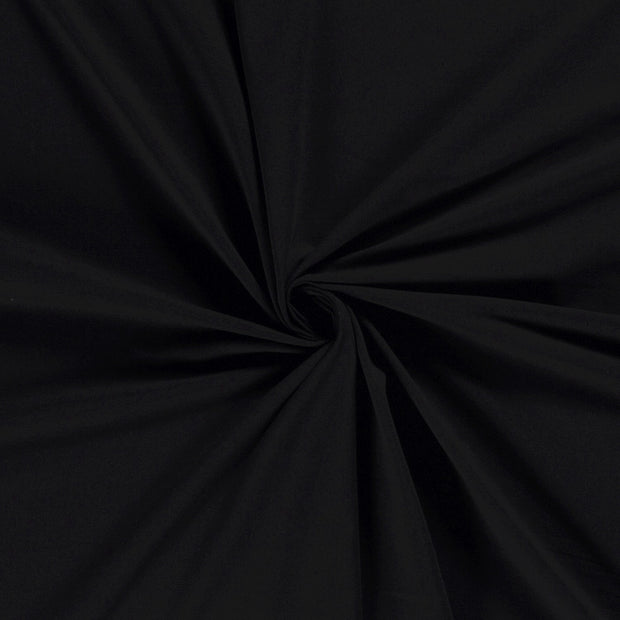Jersey fabric Black 