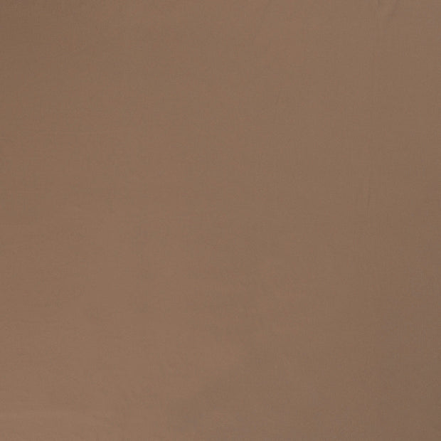 Polyester Jersey fabric Unicolour Brown Taupe