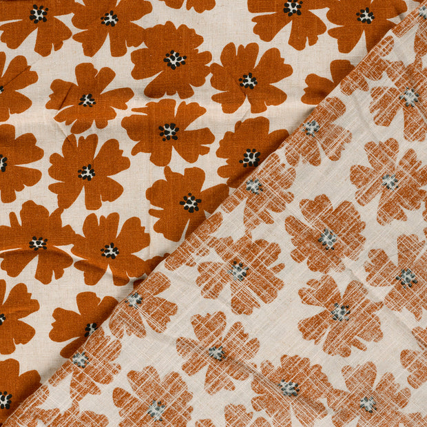  fabric Flowers printed 