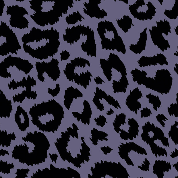 Aqua Protect (waterproof) fabric Leopards Purple