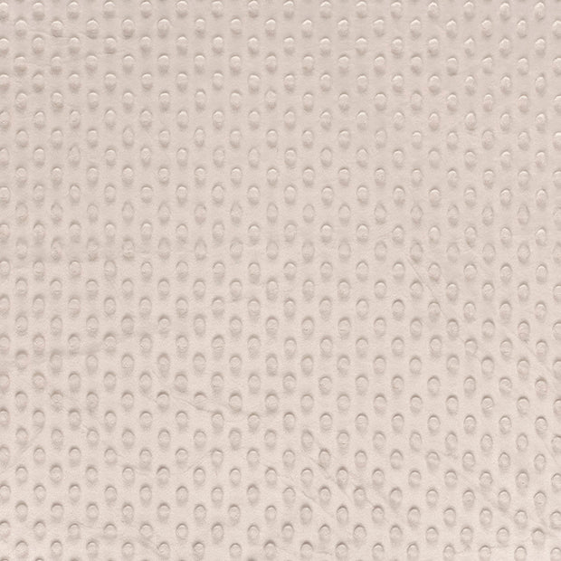 Minky fabrik Beige weich 