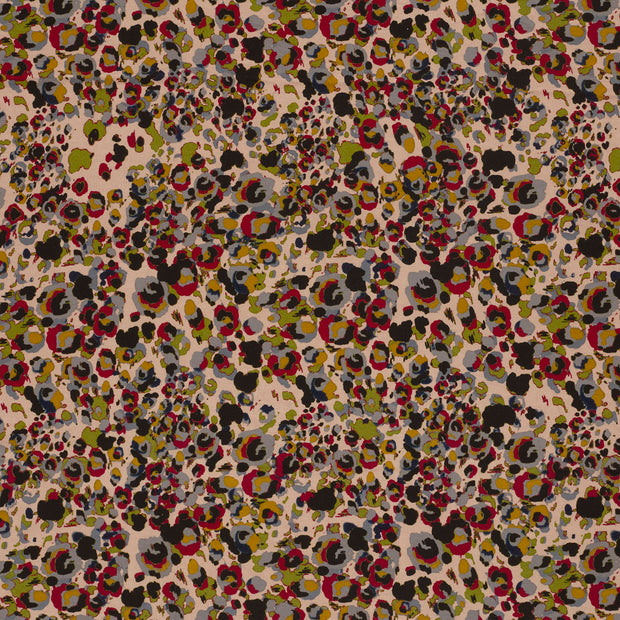 Viscose Vortex Jersey fabric Camel matte 