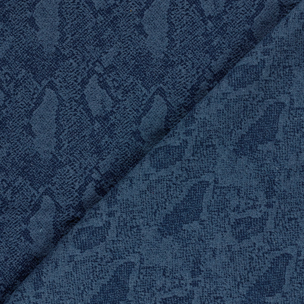 Jeans tissu animaux jacquard 